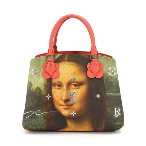 louis vuitton bags with mona lisa|mona lisa hand signed.